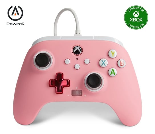 PowerA Xbox Series Pad przewodowy Enhanced Różowy PowerA
