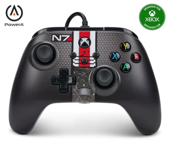 PowerA Xbox Series Pad przewodowy Mass Effect N7 PowerA