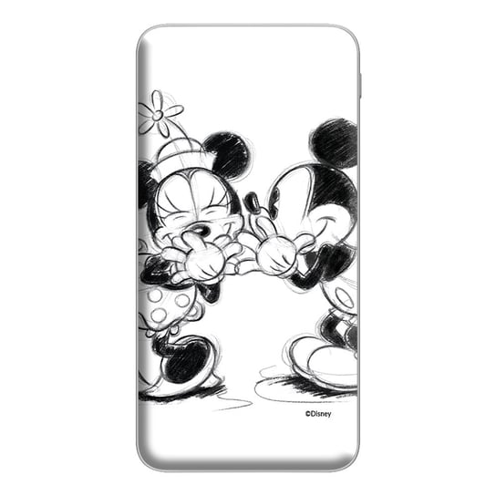 Powerbank Mickey i Minnie 001 10000 mAh Disney Biały Disney