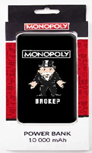 Powerbank MONOPOLY Broke, 10000 mAh Hasbro