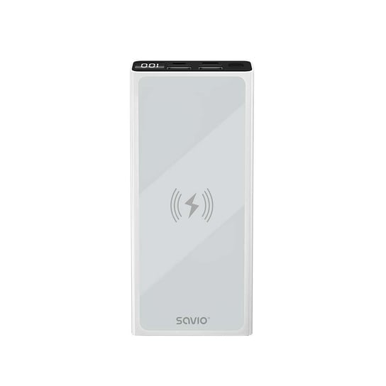 Powerbank SAVIO BA-06 10000 mAh, ładowanie indukcyjne SAVIO