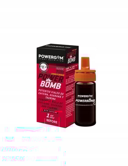 POWERGYM Power Bomb Ampułka Kofeina L-Karnityna Tauryna 10 ml Inna marka
