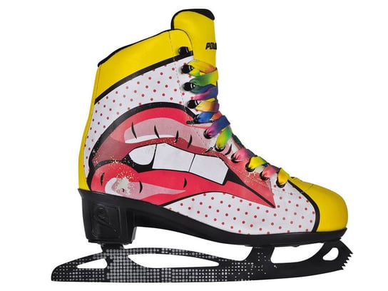 Powerslide, Łyżwy figurowe, Classic Ice Skate Blondie, żółty, rozmiar 36 Powerslide
