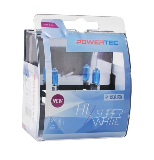 PowerTec H1 Super White P14.5s 55W 12V DUO BOX M-Tech