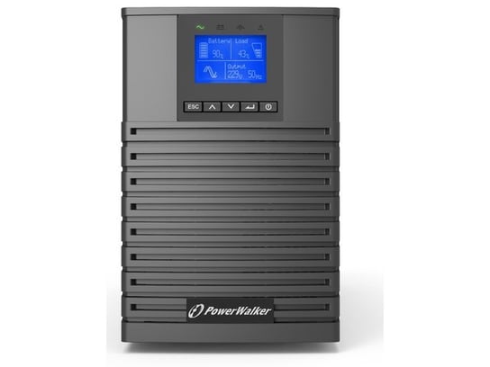 Powerwalker, Ups Vfi 1500 Ict Iot Pf1 On-line, 1500 Va, 1/1 Fazy Epo, Czarny PowerWalker