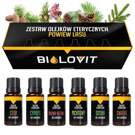 Powiew Lasu zestaw olejków eterycznych Bilovit Bilovit