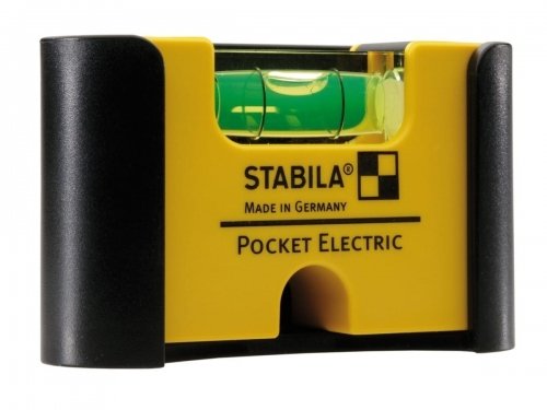 Poziomica Stabila Pocket Electric 7 cm z klipsem na pasek STABILA
