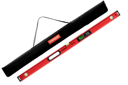 Poziomnica elektroniczna IP65 PRO900 DIGITAL 100 cm czerwona (z pokrowcem) E2100 PRO PRO