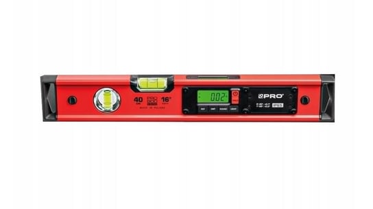 Poziomnica elektroniczna IP65, PRO900 DIGITAL 40 cm czerwona PRO PRO