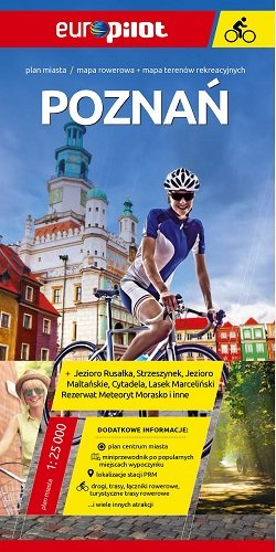 Poznań. Mapa rowerowa 1:25 000 Opracowanie zbiorowe