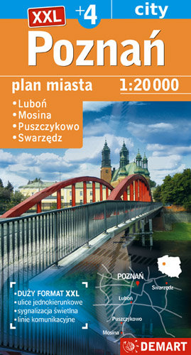 Poznań. Plan miasta 1:20 000 Opracowanie zbiorowe