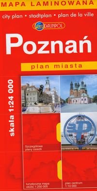 Poznań. Plan miasta 1:24 000 Opracowanie zbiorowe
