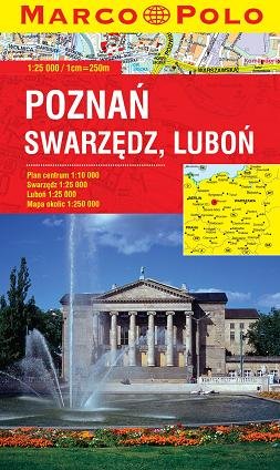 Poznań, Swarzędz, Luboń. Plan miasta Opracowanie zbiorowe
