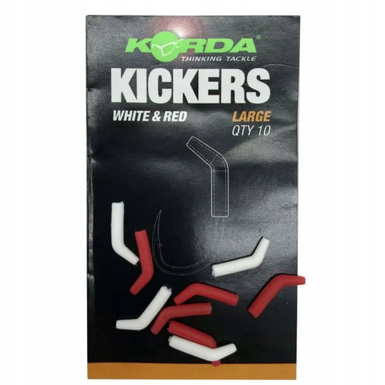 Pozycjonery Do Haczyków Korda Kickers Red White L Inna marka