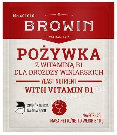 Pożywka do wina z witaminą B 10g BIOWIN Biowin