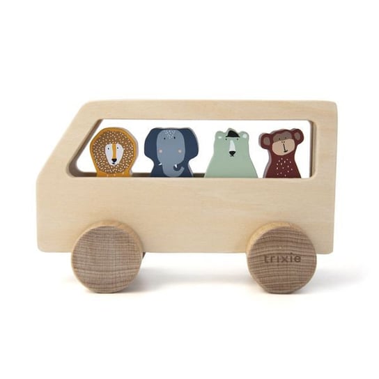 PPD, Animals drewniany autobus dla zwierząt Trixie Baby
