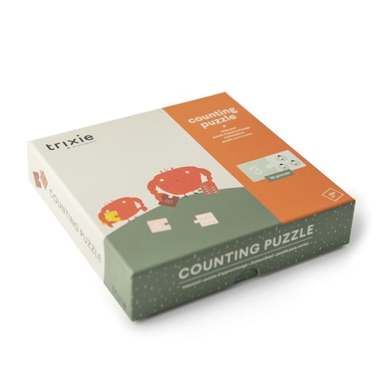 PPD, counting puzzle animals Trixie Baby