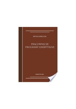 Pracownicze programy emerytalne 