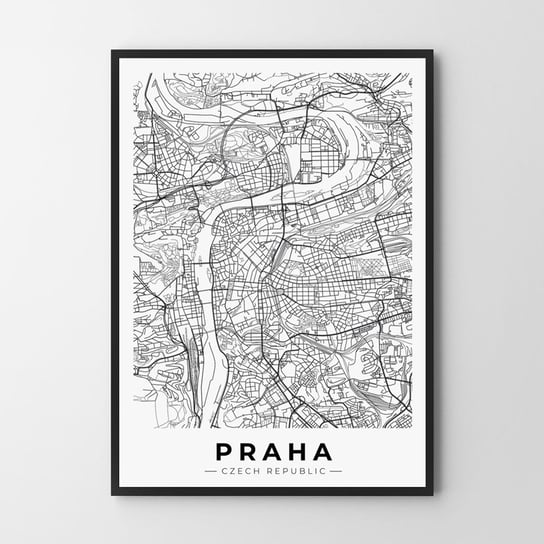 Praga mapa A3 (29.7x42cm) Hog Studio