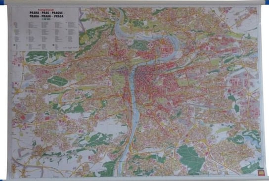 Praga plan miasta 1:20 000, Freytag & Berndt Freytag&Berndt
