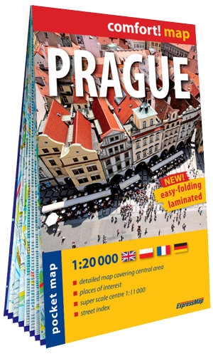 Prague. Plan miasta 1:20 000 Opracowanie zbiorowe