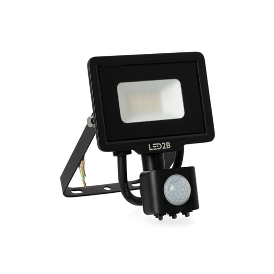 Praktyczny Projektor Oświetleniowy Tokio Pro 10W Czarny Barwa Neutralna Biała Kobi