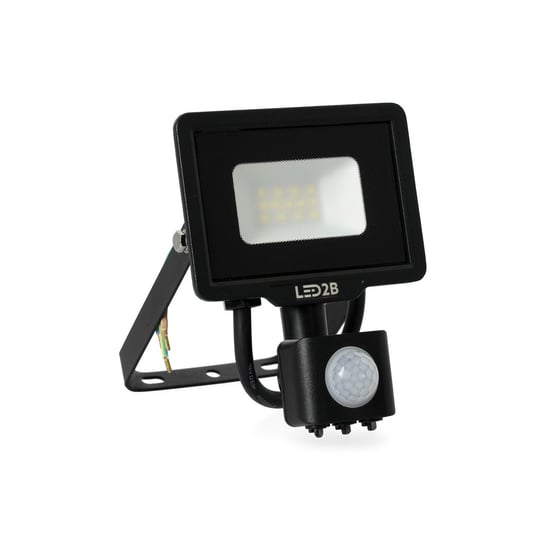 Praktyczny Projektor Oświetleniowy Tokio Pro 10W Czarny Barwa Zimnobiała Kobi