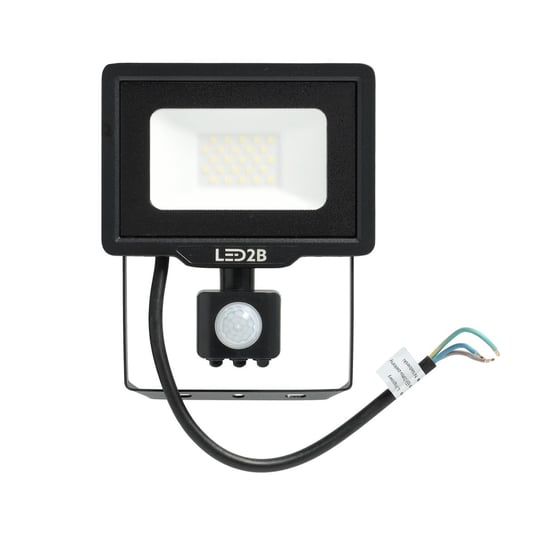 Praktyczny Projektor Oświetleniowy Tokio Pro 20W Czarny Barwa Zimnobiała Kobi
