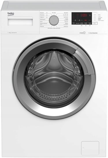Pralka Beko Wue 7612 Wsse 7 Kg 1200 Obr/Min Steamcure 15 Programów Prania Beko
