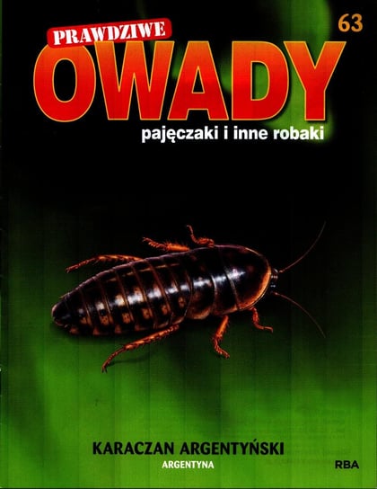 Prawdziwe Owady Pajęczaki i Inne Robaki Nr 63 Burda Media Polska Sp. z o.o.