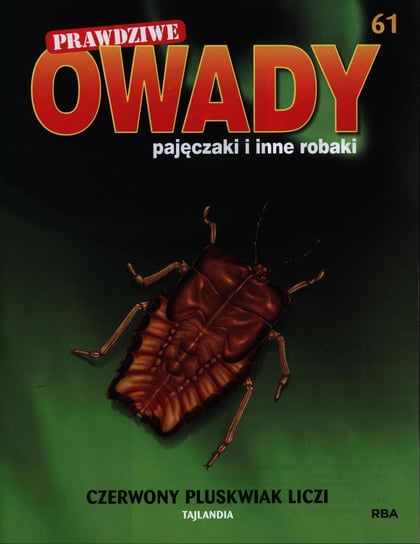 Prawdziwe Owady Pajęczaki i Inne Robaki Reedycja Burda Media Polska Sp. z o.o.