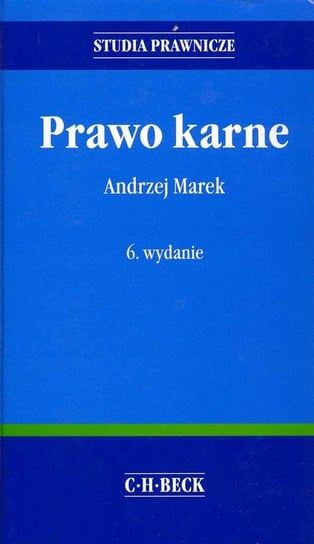 Prawo karne Marek Andrzej