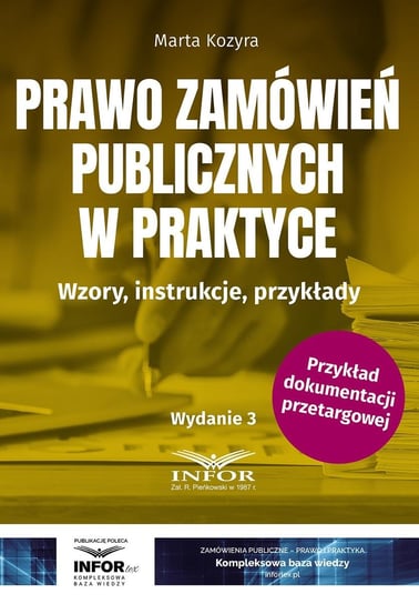 Prawo zamówień publicznych w praktyce - ebook PDF Kozyra Marta