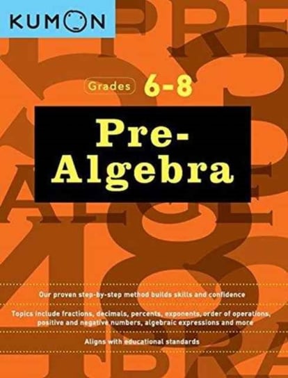 Pre-Algebra Workbook Kumon