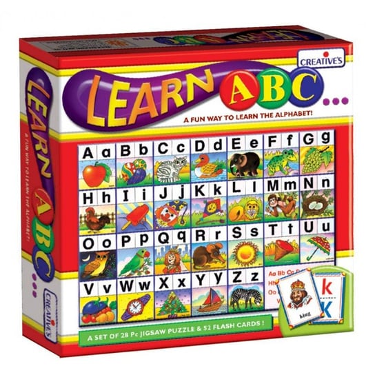 Pre-School Learn ABC Game, gra językowa, Creative's Creative's