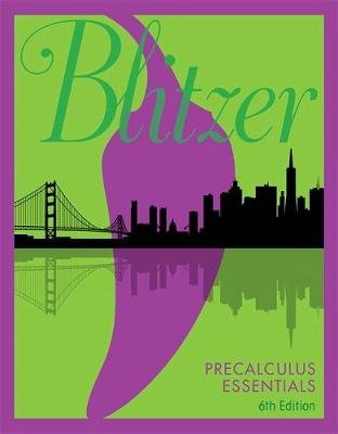 Precalculus Essentials 5/e Blitzer Robert
