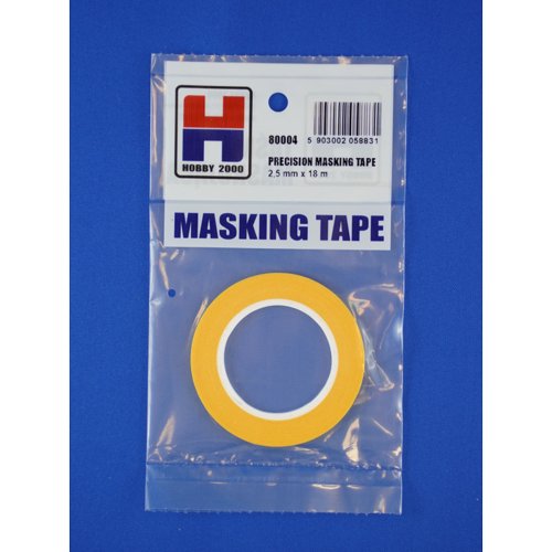 Precision Masking Tape 2,5Mm X 18M Hobby 2000 80004 Hobby 2000