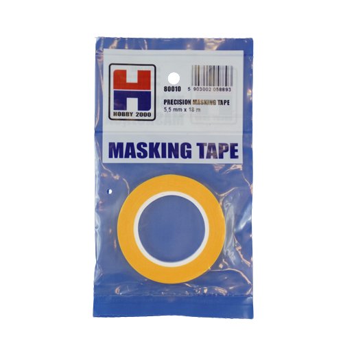 Precision Masking Tape 5,5Mm X 18M Hobby 2000 80010 Hobby 2000