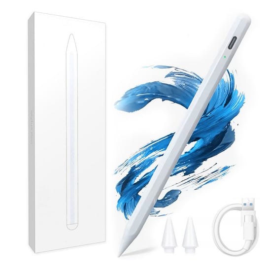 Precyzyjny Rysik Stylus Pencil do Apple iPad Air/Pro 2018-2024 USB-C TILT Polion