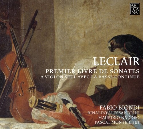 Premier Livre de Sonates Biondi Fabio, Alessandrini Rinaldo, Naddeo Maurizio, Monteilhet Pascal