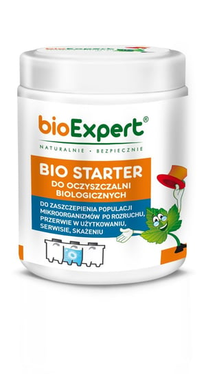 Preparat biologiczny BIO STARTER 400g, startowy do zaszczepiania mikroorganizmów w nowej przydomowej oczyszczalni ścieków BIOEXPERT