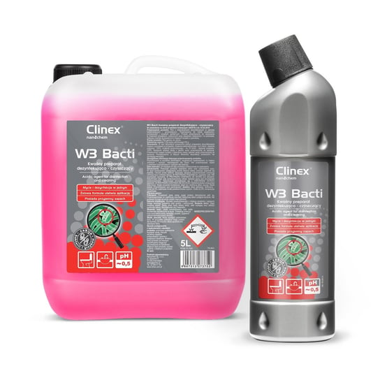 Preparat dezynfekująco-czyszczący CLINEX W3 Bacti 77699, 1 l Clinex