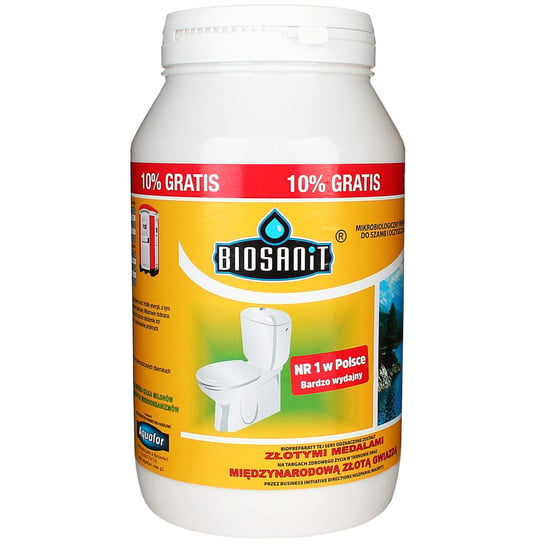 Preparat Do Szamb I Oczyszczalni Ścieków Biosanit 1,1 Kg Inna marka