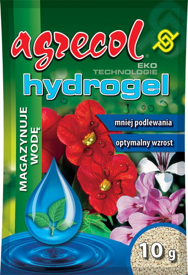 Preparat magazynujący wodę AGRECOL Hydrogel 10g Agrecol