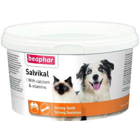 Preparat mineralno-witaminowy dla psa i kota BEAPHAR Salvikal, 250 g Beaphar