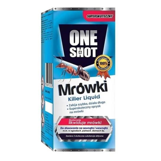 Preparat na mrówki One Shot Skuteczne i niezawodne rozwiązanie 100 ml Inna marka