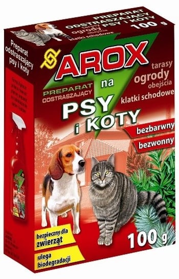 Preparat Odstraszający Psy Koty Arox 100G Agrecol