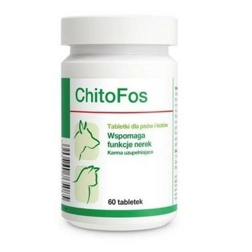 Preparat wspomagający funkcje nerek u psów DOLFOS Chitofos, 60 tabletek Dolfos