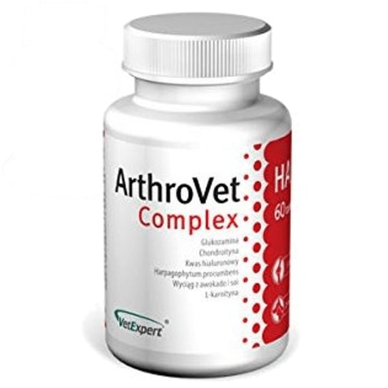 Preparat wspomagający na stawy VETEXPERT ArthroVet Complex, 60 tabletek VETEXPERT