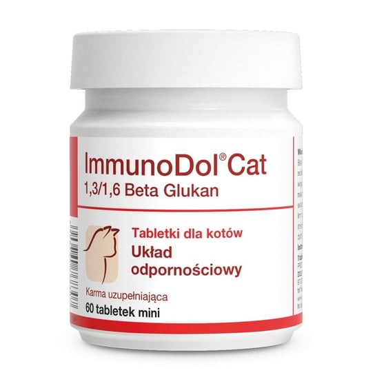 Preparat zwiększający odporność DOLFOS Immunodol Cat Mini, 60 tabletek Dolfos